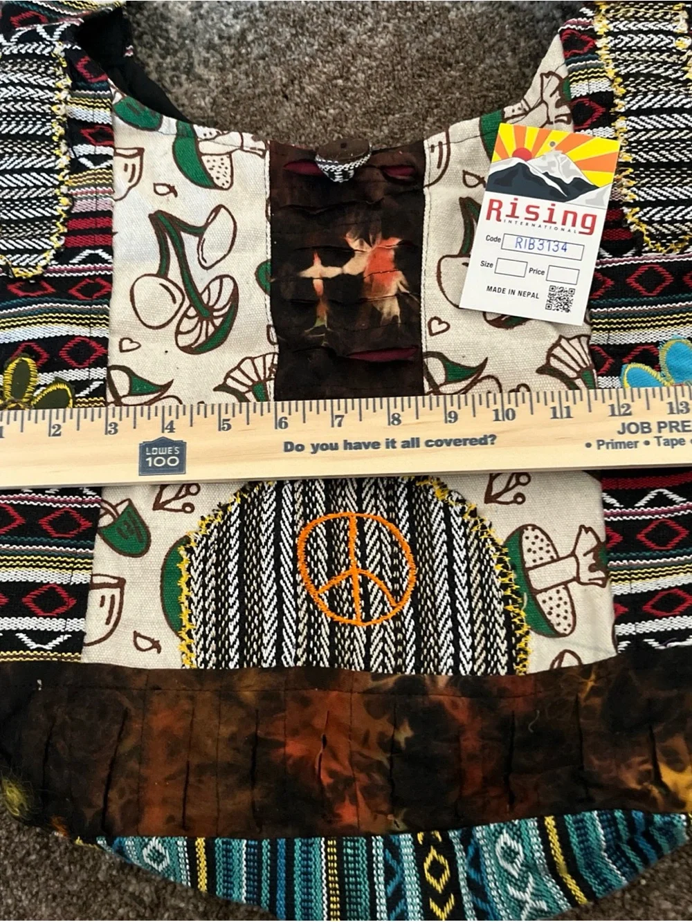 N/A multicolor boho